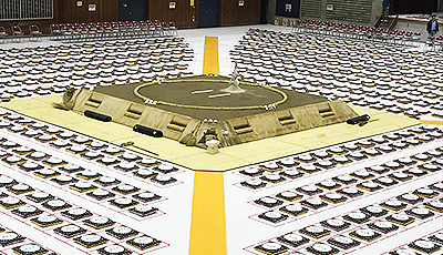 大相撲巡業地方開催座布団の納品事例
